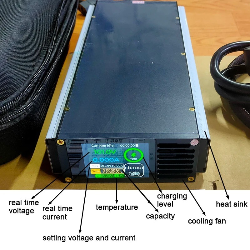 Current Voltage Adjustable Sma - 84V 20A Smart Charger review and price