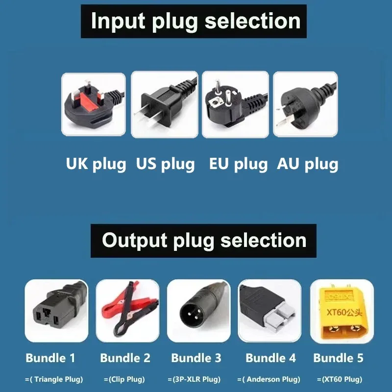 60V 5A 8A 10A 12A 15A 20A Smar - 84V 20A Smart Charger review and price